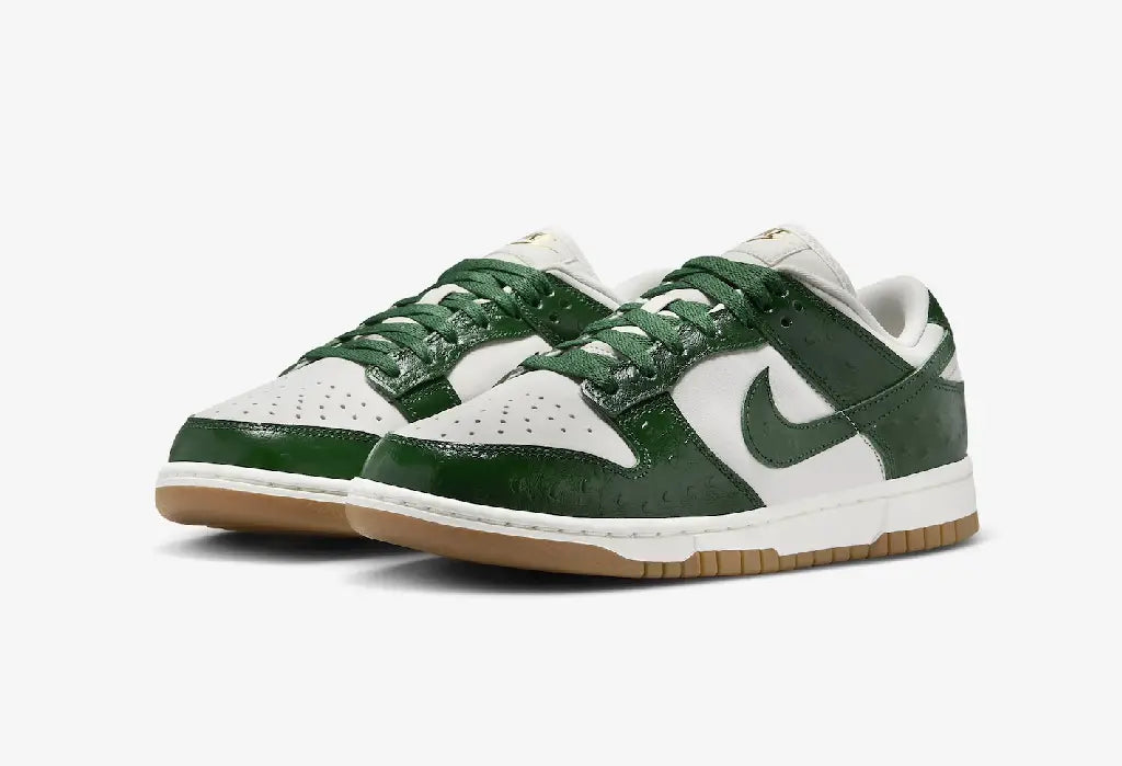 Nike WMNS Dunk Low LX "Green Ostrich" get ready for something really fancy