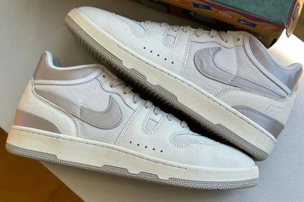 Get familiar with the Social Status x Nike Mac Attack "White."