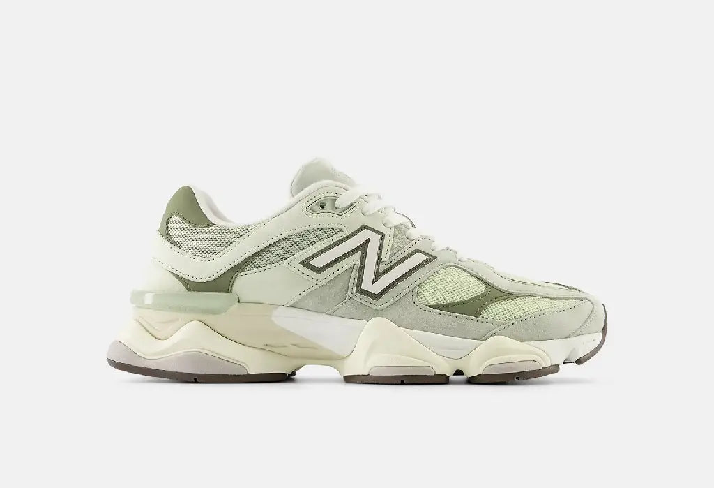 Boston's shoe king rides in with new - New Balance 9060 "Olivine"