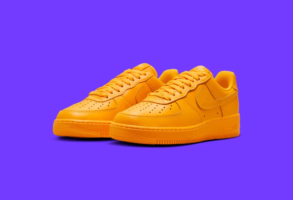 Shine in good old style: Nike Air Force 1 receive "Laser Orange"