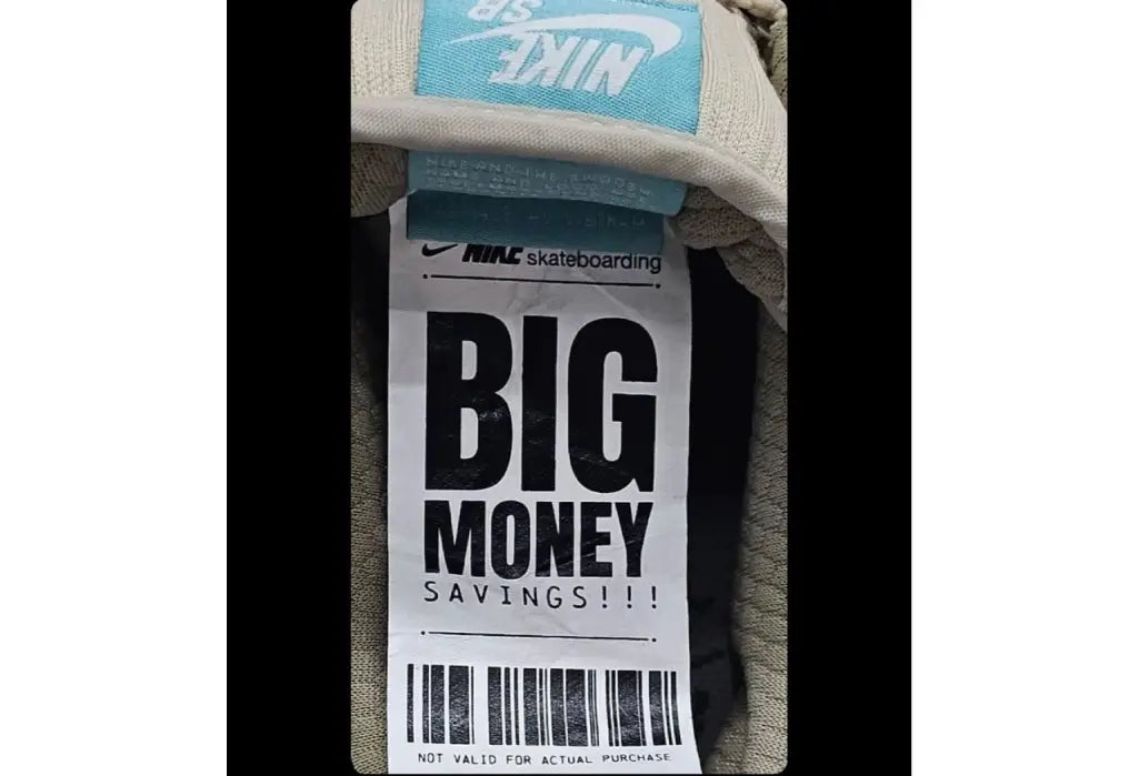 Nike SB Dunk Low "Receipt" revealed