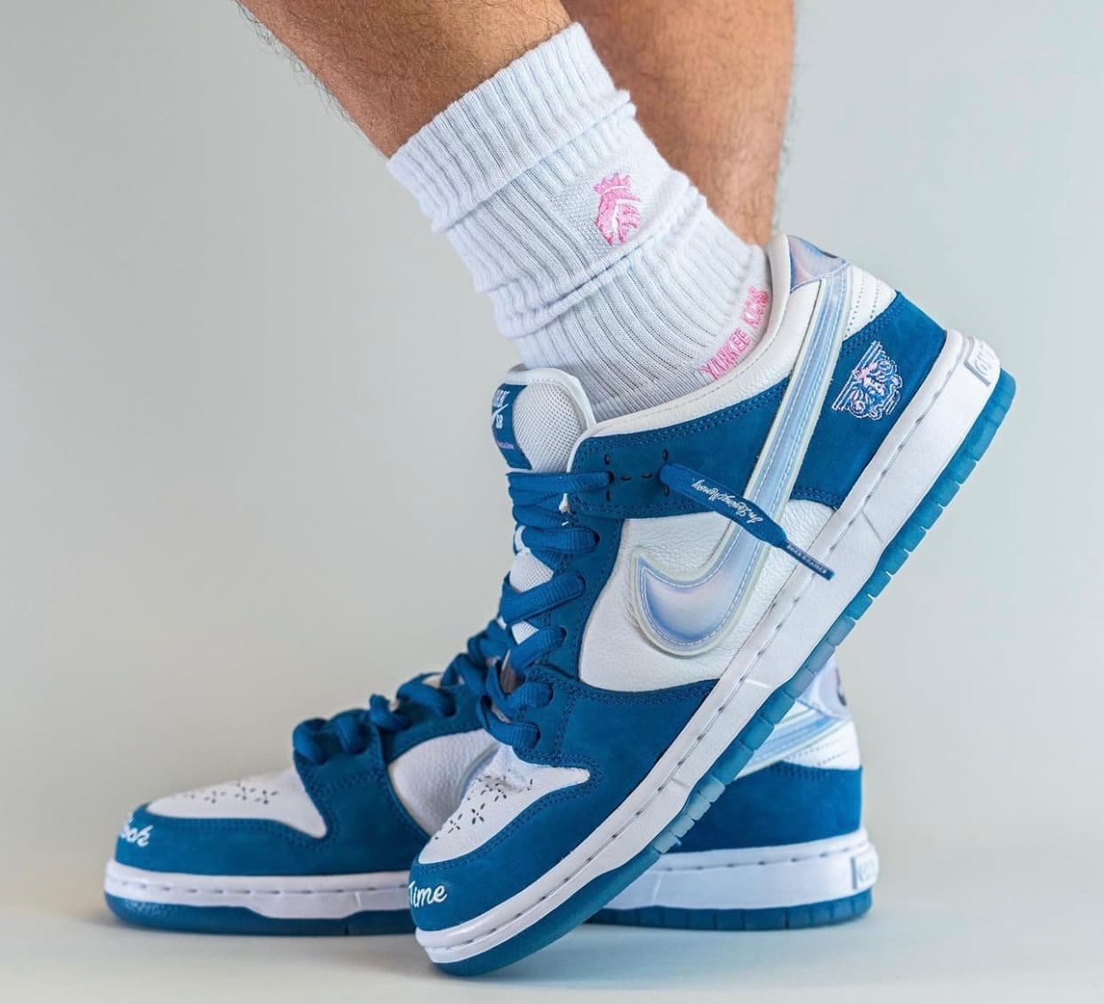Born x Raised x Dunk Low SB One Block at a Time - take a look at them together with EKICKS