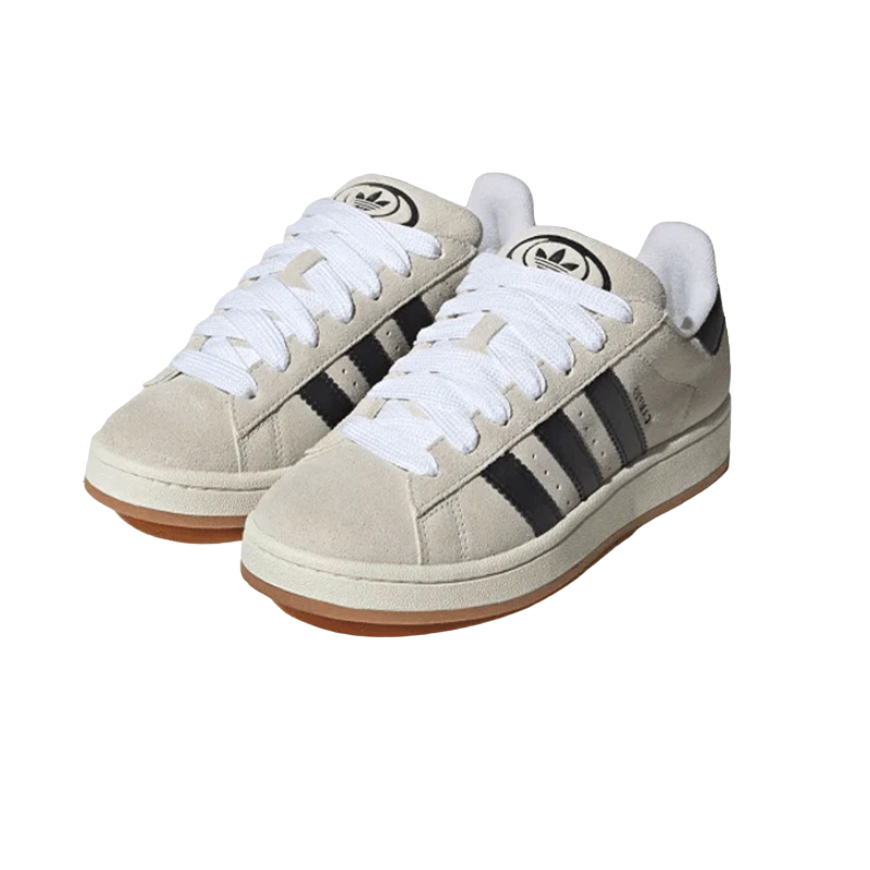 Adidas campus best sale white black