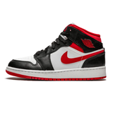 Air Jordan 1 Mid Black Gym Red Gs