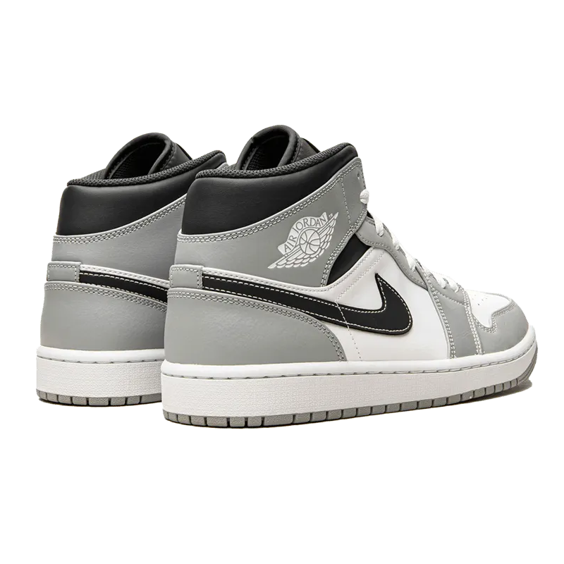 Air Jordan 1 Mid Light Smoke Grey