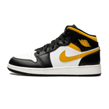 Air Jordan 1 Mid White Pollen Black Gs