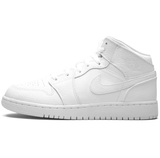 Air Jordan 1 Mid GS Triple White