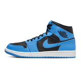 Air Jordan 1 Mid University Blue Black