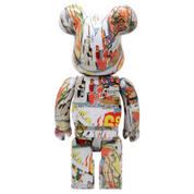 Bearbrick Andy Warhol x JEAN-MICHEL BASQUIAT #4 400%