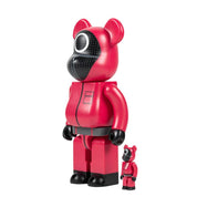 Bearbrick x Squid Game Guard (Square) 100% & 400% Set