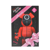 Bearbrick x Squid Game Guard (Square) 100% & 400% Set