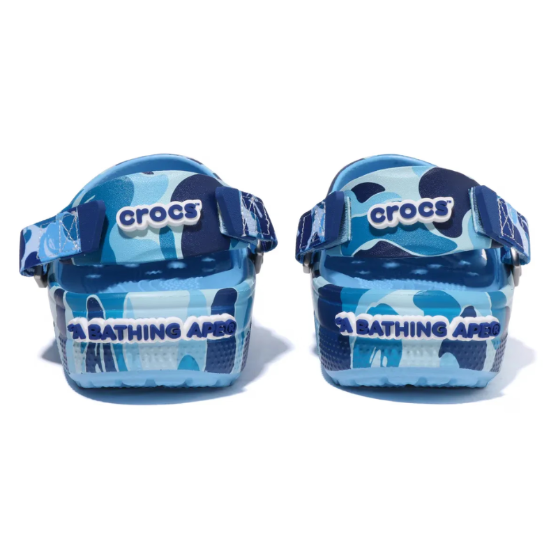 Crocs Classic Clog A Bathing Ape ABC Camo Blue – EKICKS