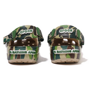 Crocs Classic Clog A Bathing Ape ABC Camo Green