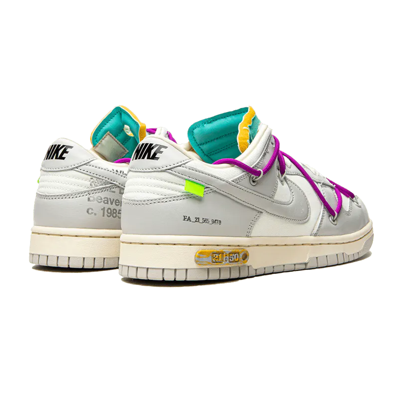 Dunk Low x Off-White Lot 21