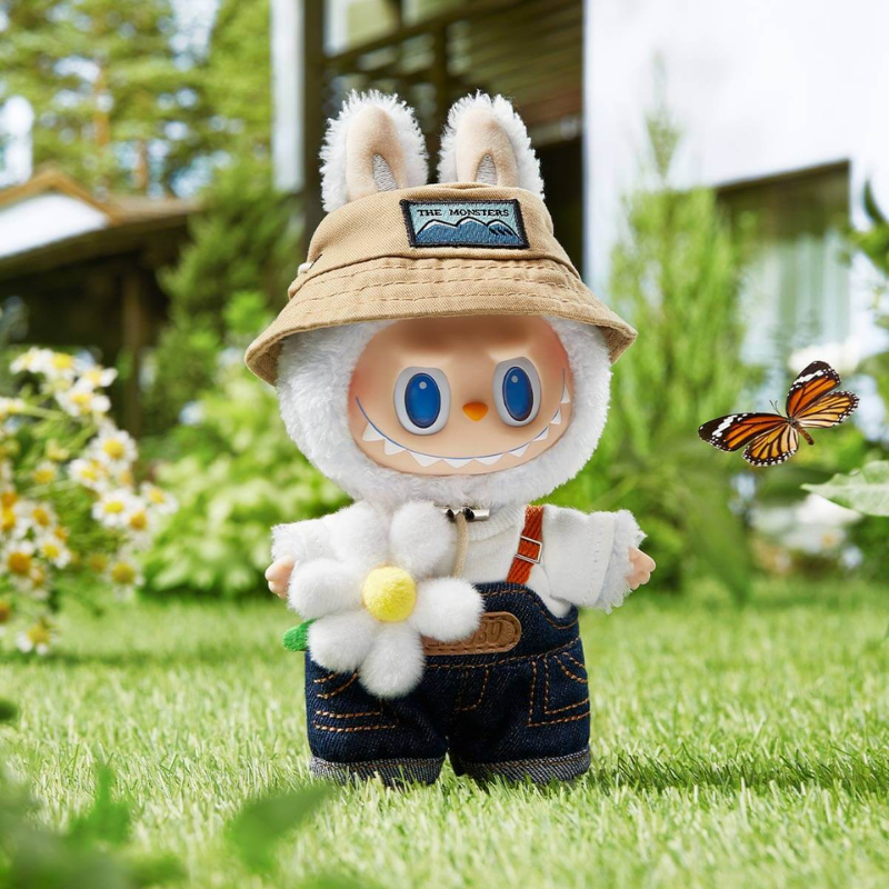 キーホルダー・キーリング [Pop Mart] Fall In Wild Labubu Series Toy Keyring Labubu The Monsters Fall In Wild Vinyl Plush Doll Pendant