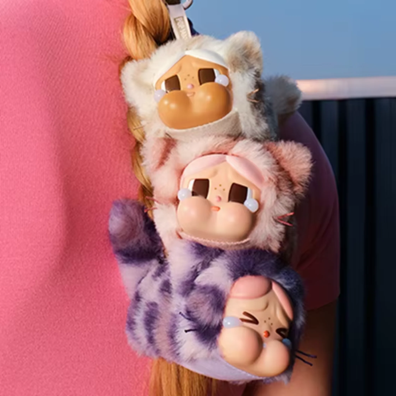 Pop Mart CRYBABY Wild but Cutie Series Vinyl Plush Pendant Single Pop Mart CRYBABY Wild but Cutie Series Vinyl Plush Pendant Single