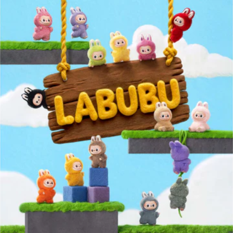 Pop Mart Labubu The Monster Pin for Love (N-Z) Blind Box