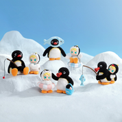 Pop Mart Baby Molly x Pingu Happy Fishing Series Plush Pendant