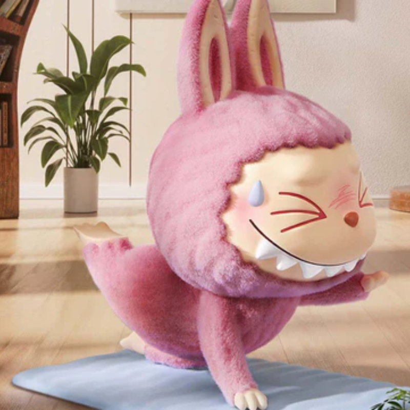 Pop Mart Labubu The Monsters Lazy Yoga Series Figures Sealed Case (BLINDBOX)