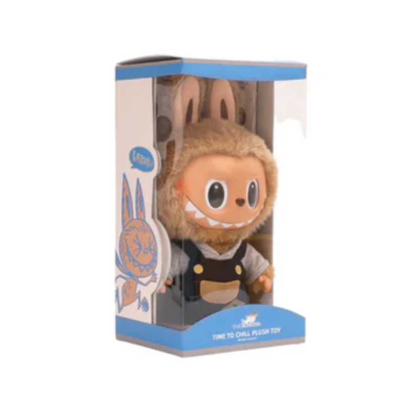 LABUBU TIME TO CHILL-ぬいぐるみ Pop Mart LABUBU Time to Chill Vinyl Plush Doll - US