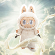 Pop Mart The Monsters Labubu Zimomo Angel in Clouds Figure (58cm)