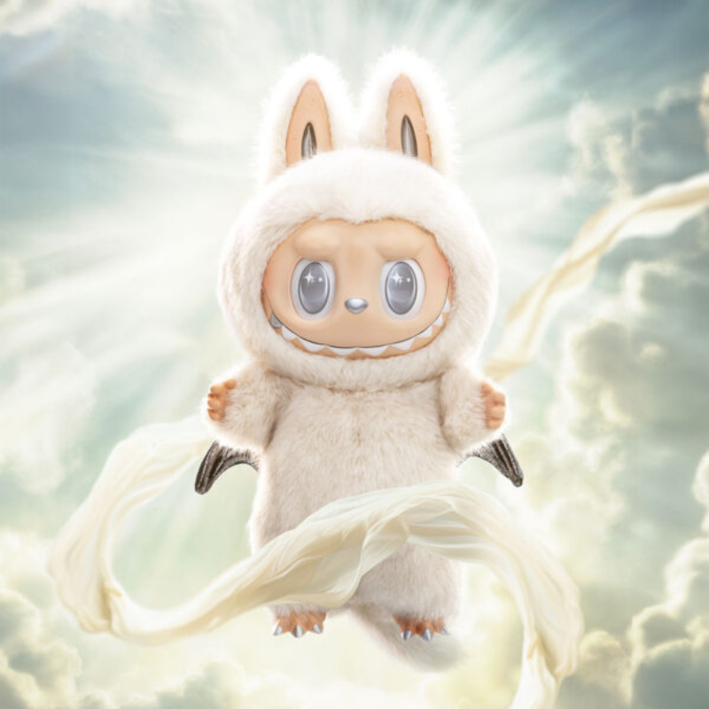 Pop Mart The Monsters Labubu Zimomo Angel in Clouds Figure (58cm)