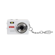 Supreme Digital Camera Keychain White