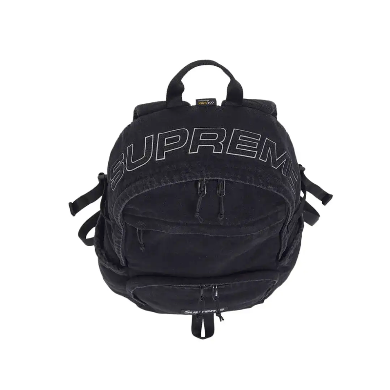 Supreme Denim Backpack Black
