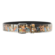 Supreme Last Supper Leather Belt Multicolor