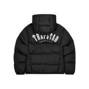 Trapstar Irongate Hooded Puffer Jacket Black (AW25)