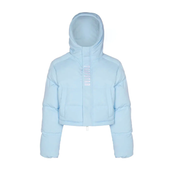 Trapstar Women’s Decoded Hooded Puffer 2.0 Ice Blue