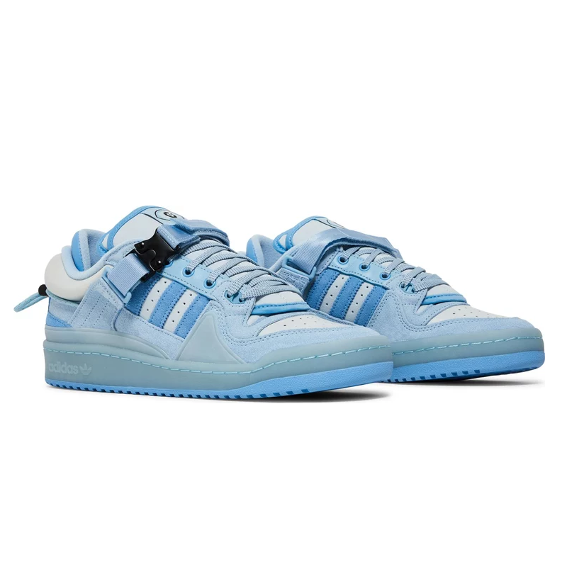 adidas x bad bunny forum buckle low blue tint