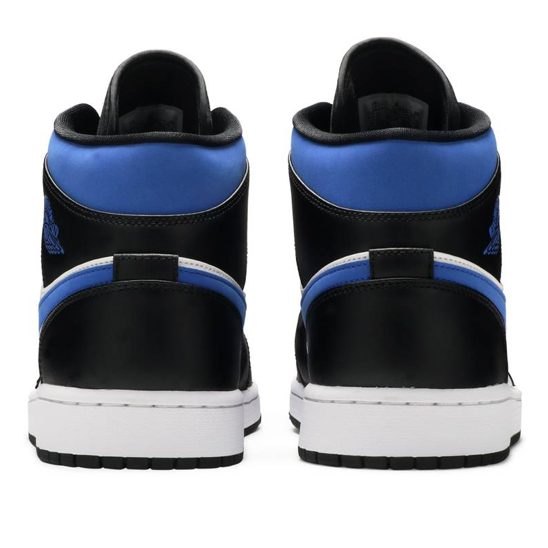 Racer Blue Air Jordan Blauw Zwart Nike Air Jordan Retro Mid Racer