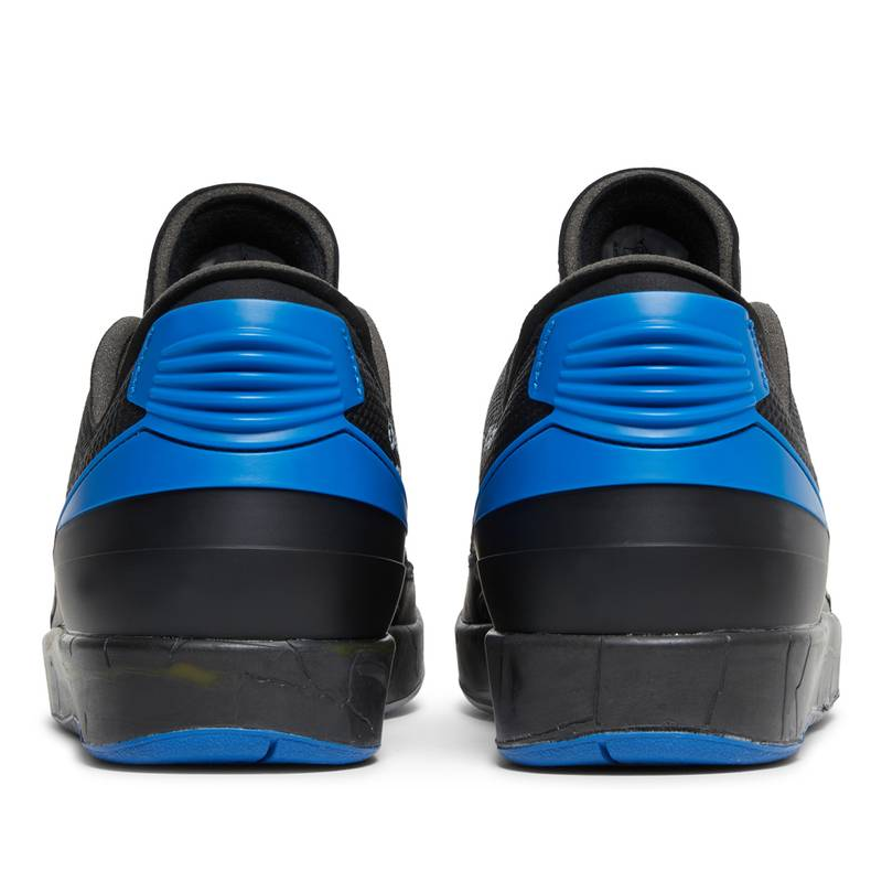 Black and blue jordan 2 hotsell